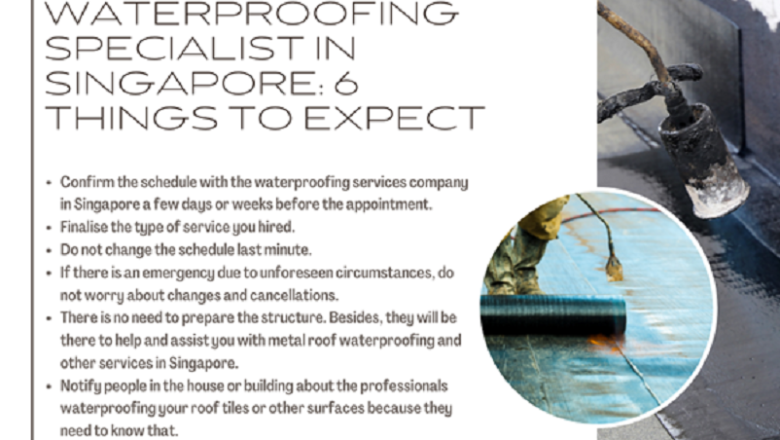 Hiring A Waterproofing Specialist in Singapore: 6 Things to Expect