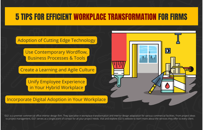 5 Tips for Efficient Workplace Transformation for Firms