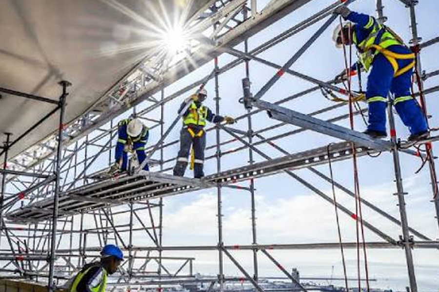 Winter Scaffolding Can You Scaffold a House in Cold Weather